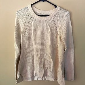 Cream sweater